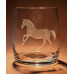 Whiskyglas mit Gravur Pferd